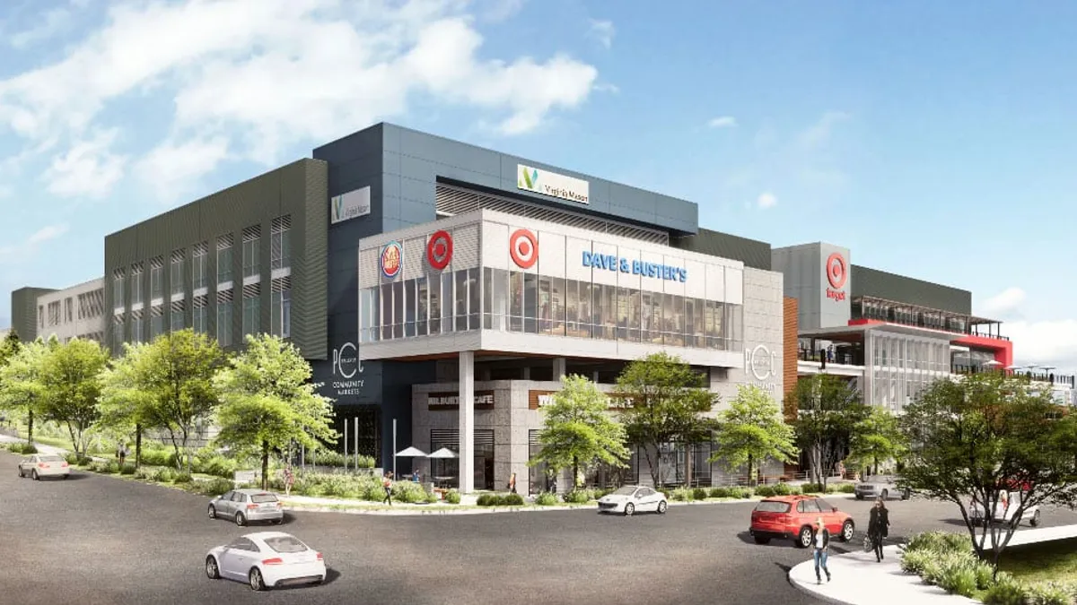 Rendering of PCC Community Markets store in Bellevue, Washington