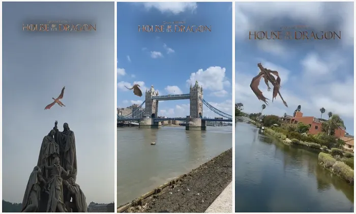 House of the Dragon Snap Lens