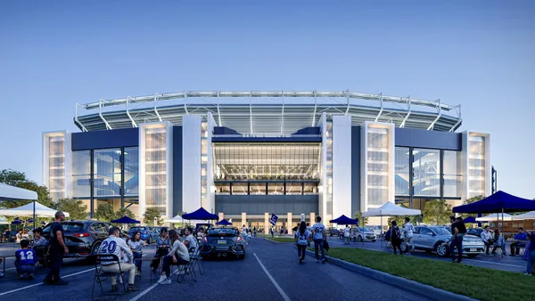 rendering of the renovations to Beaver Stadium