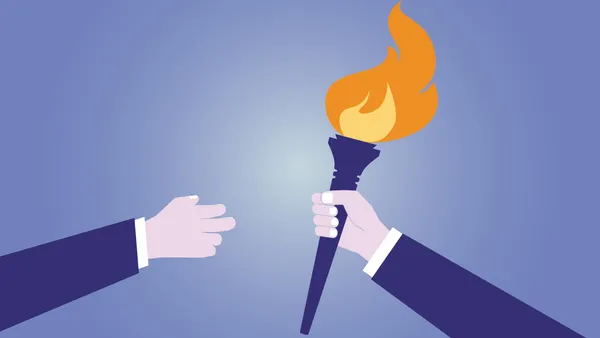 passing torch making moves