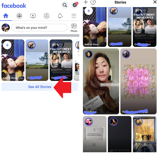 Facebook Stories 