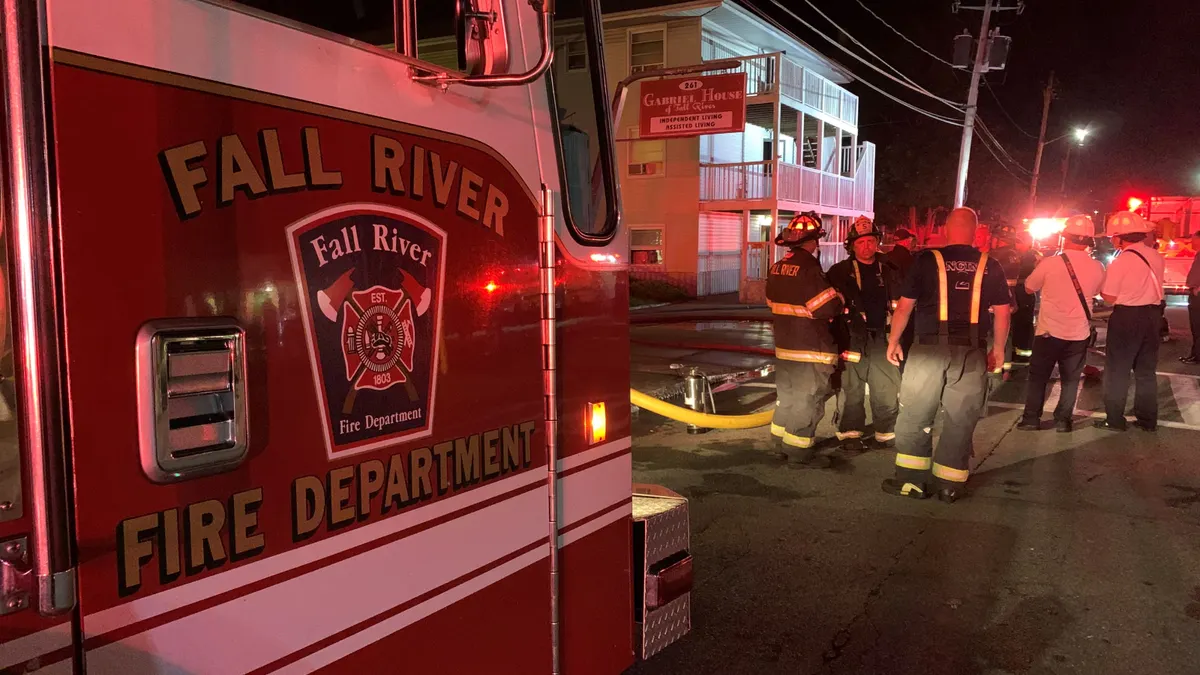 Fall River, Gabriel House, fire