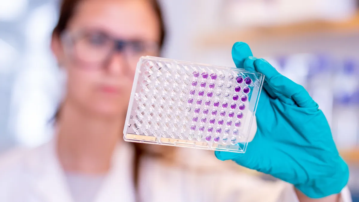 An AstraZeneca scientists involved in vaccine research