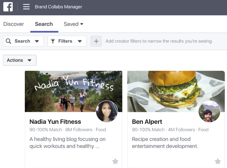 Facebook Announces 'Brand Collabs Manager' Platform to Connect Influencers with Brands | Social Media Today