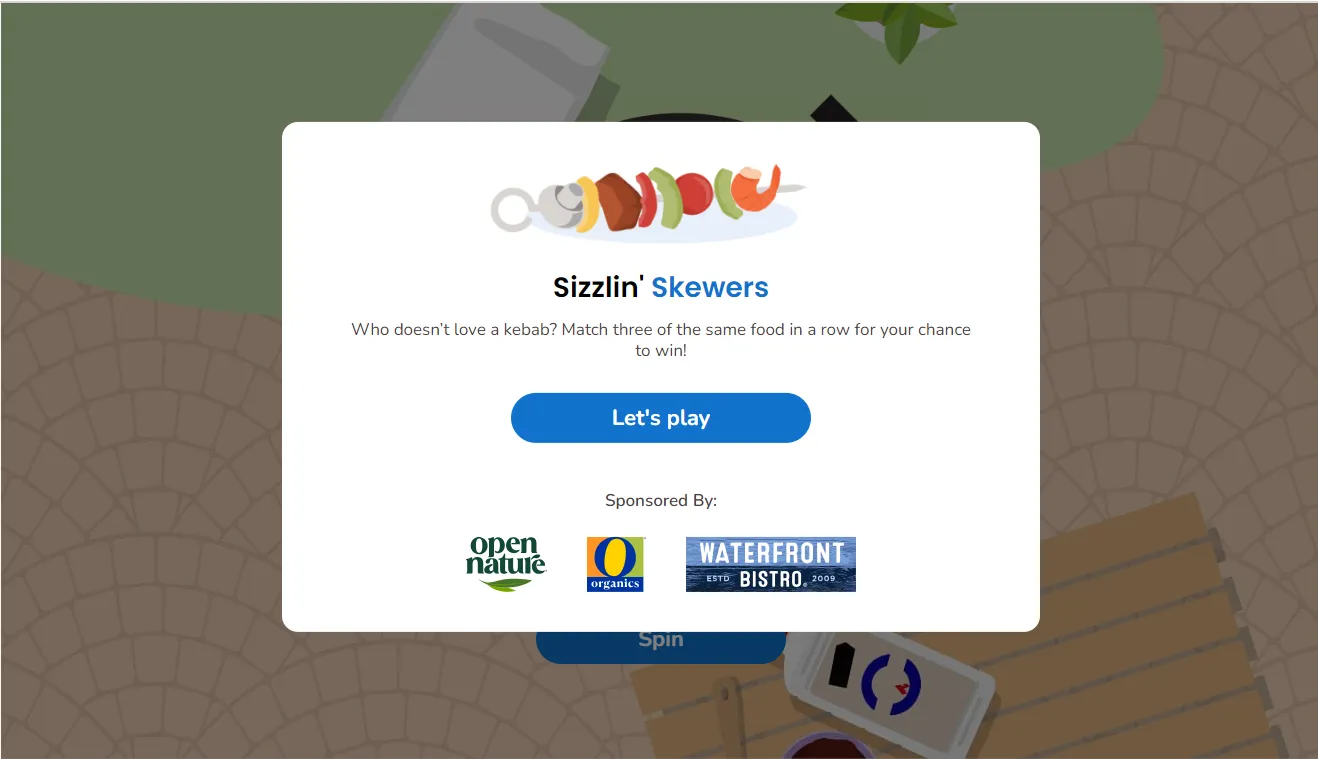 A screenshot of Albertsons' Flavor Adventure