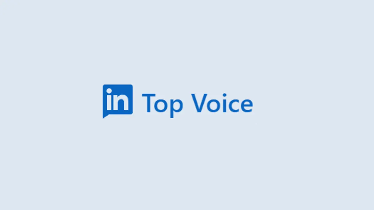 LinkedIn Top Voice badge