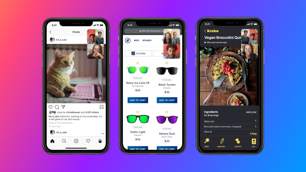 Facebook Messenger screen-sharing