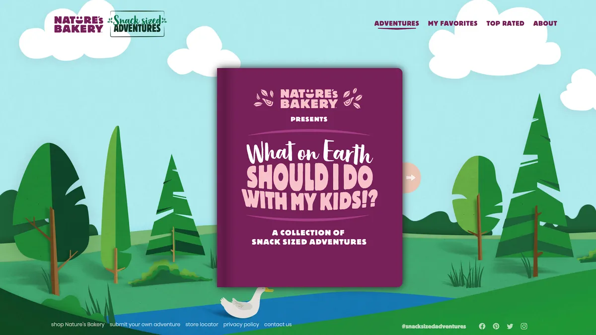 Nature's Bakery launches 'Snack Sized Adventures' for idea-starved parents