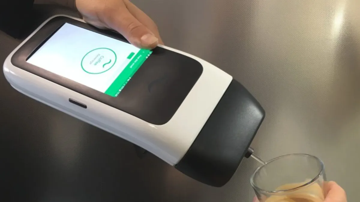 Aryballe uses a sensor to determine the components of scents.