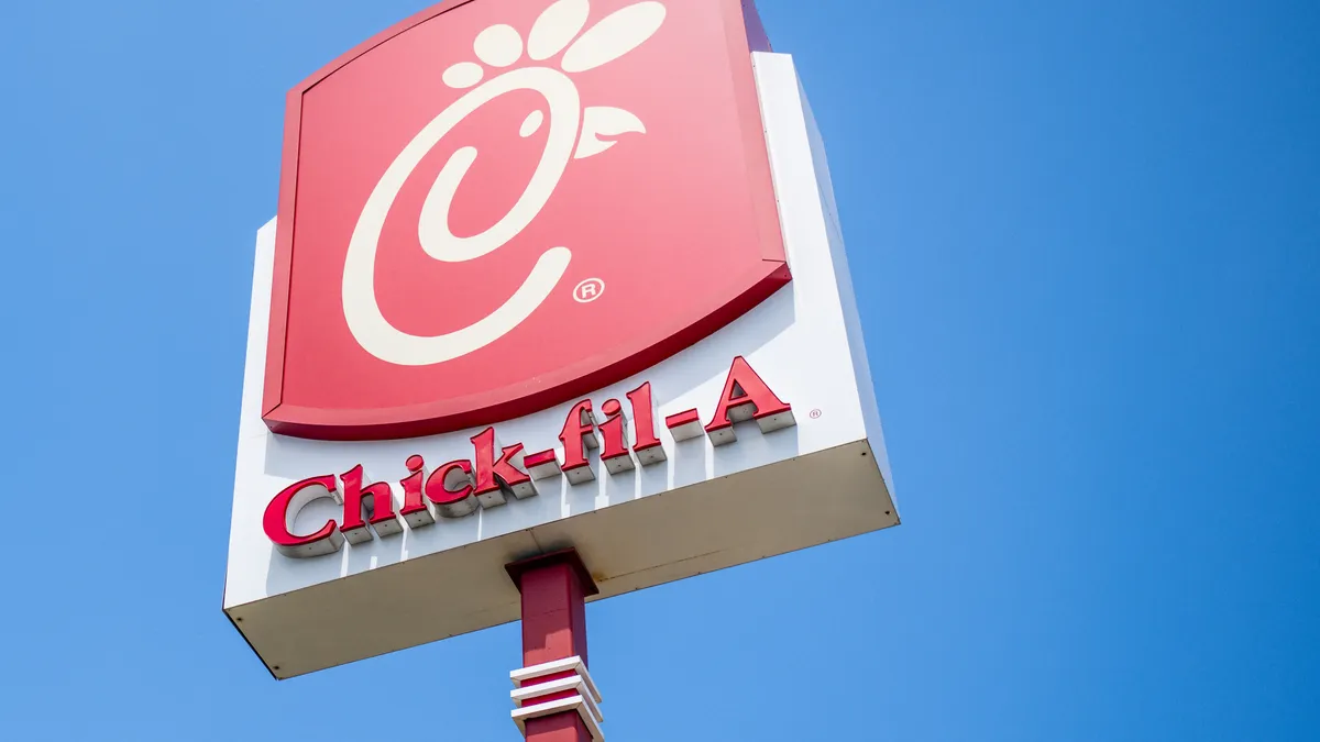 A Chick-fil-A restaurant is seen on July 05, 2022 in Houston, Texas.