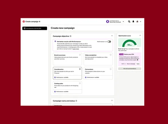 Pinterest offers predictive optimization for Performance+