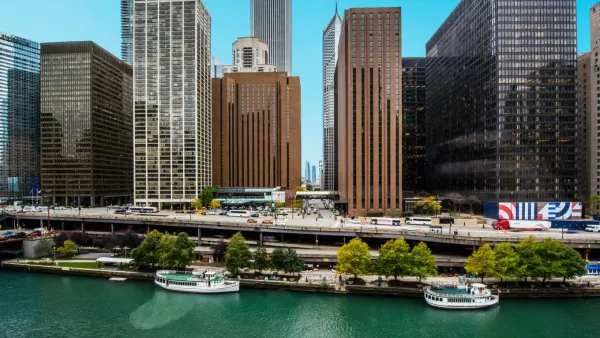 Exterior of renovated hotel