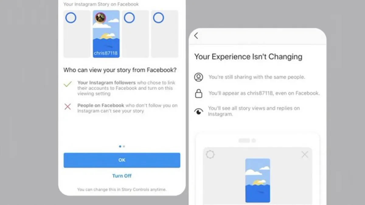Instagram Stories on Facebook