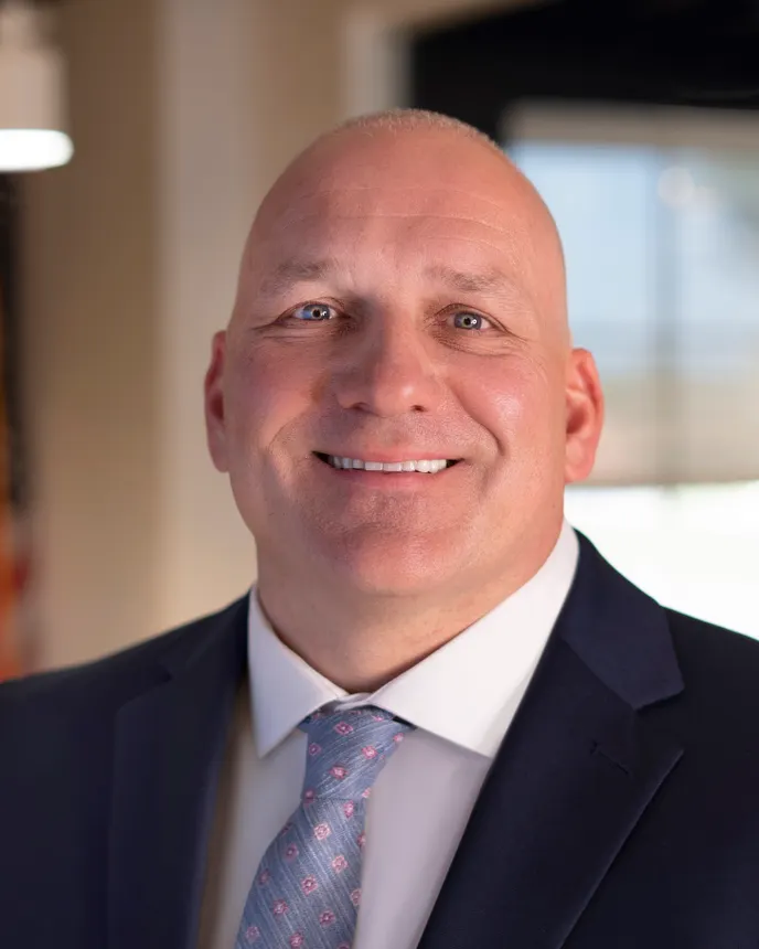 A headshot of Pete Tuffo.