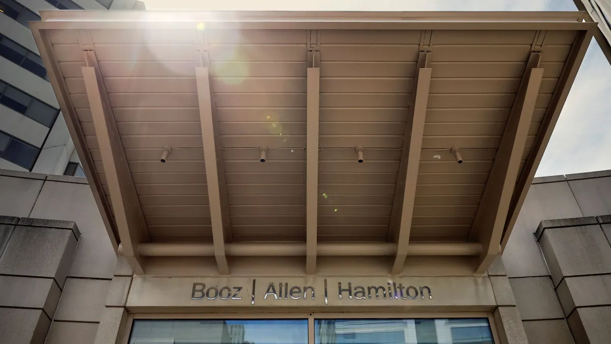 The Booz Allen Hamilton headquarters.