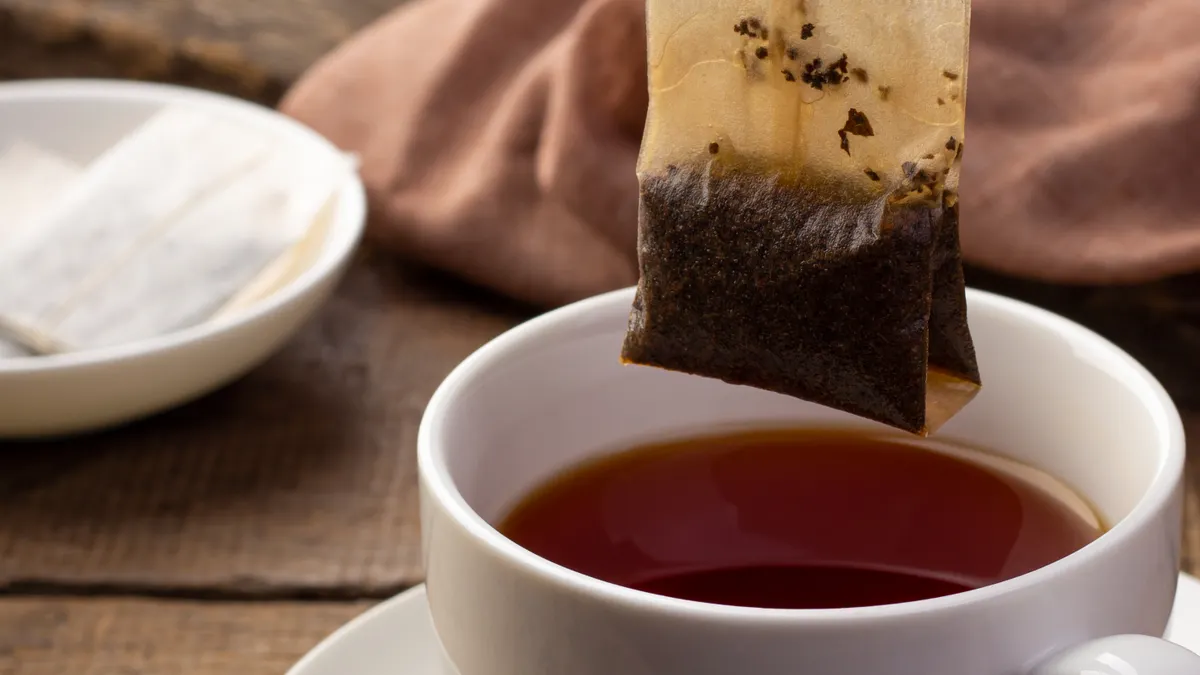 A bag of tea