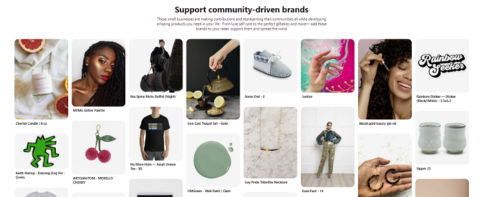 Pinterest Elevates showcase