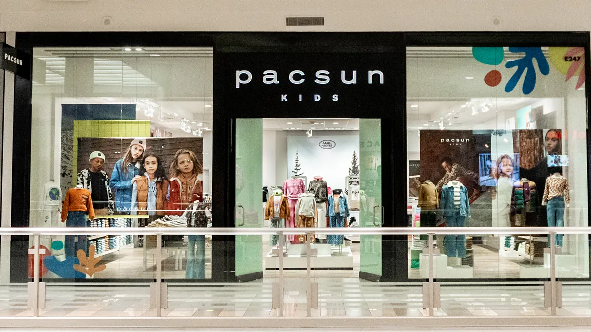 PacSun opens kids store.