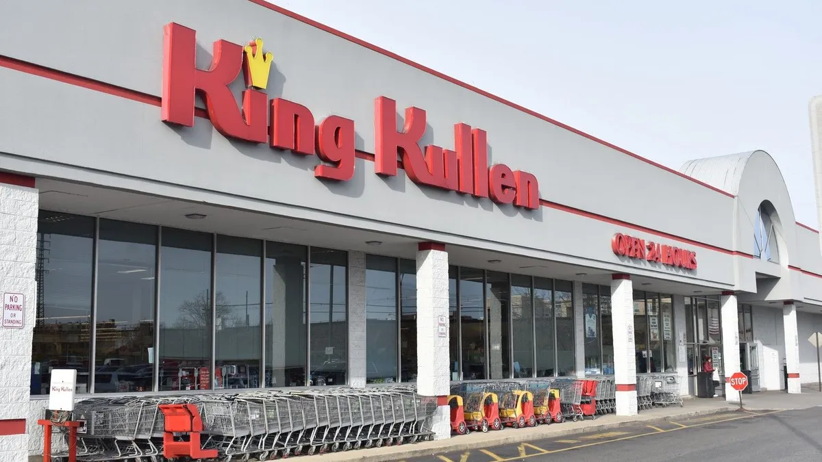 Exterior of a King Kullen supermarket