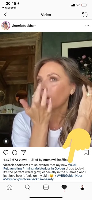 Instagram shopping tags in captions