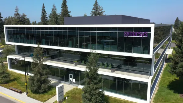 Synopsys headquarters in Sunnyvale, California. The chip design software maker has completed its $35 billion acquisition of Anys after recieving final approval from China on July 14.