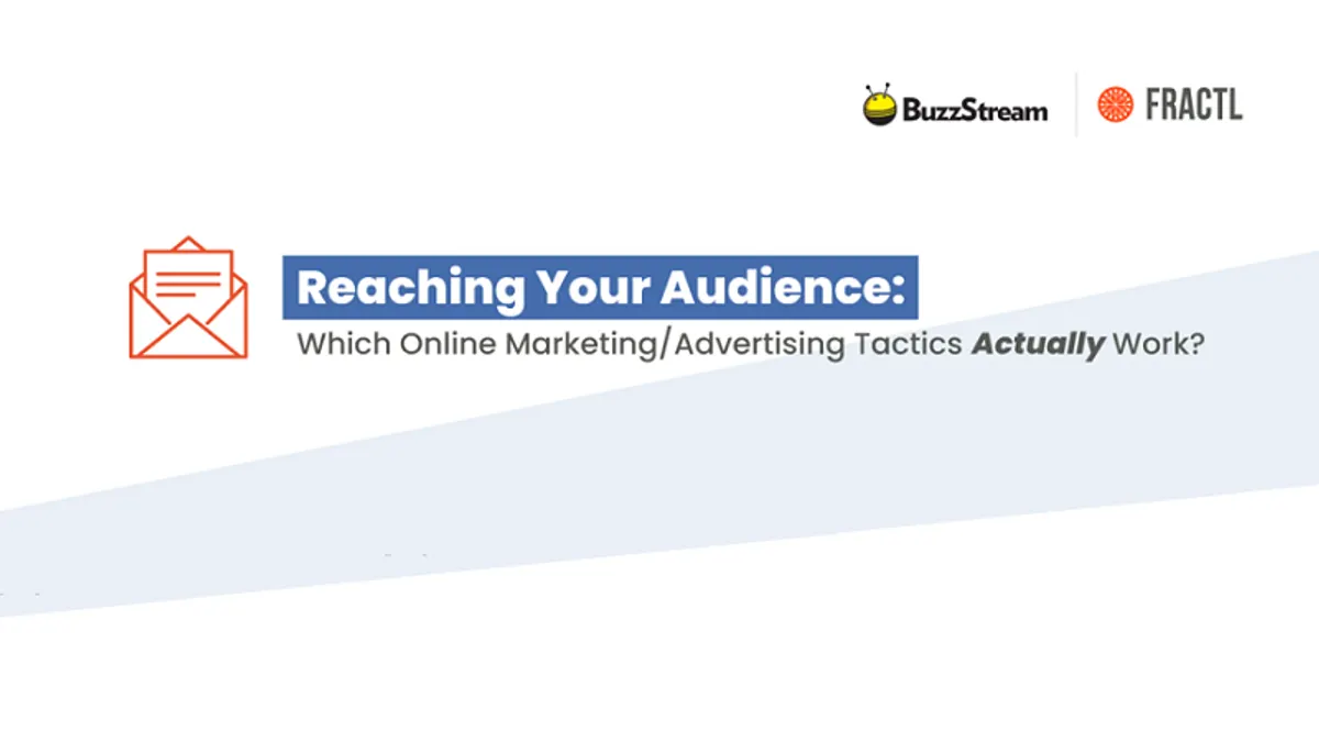 Reaching Your Audience infographic
