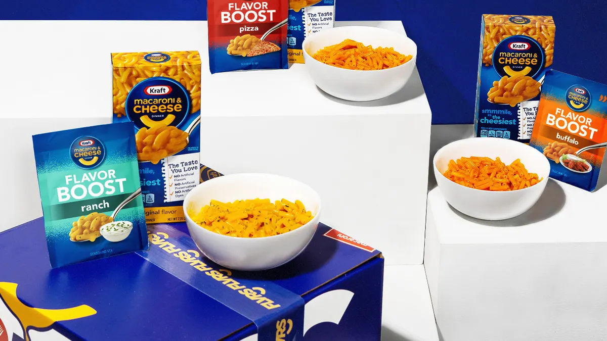 Kraft Flavor Boosts