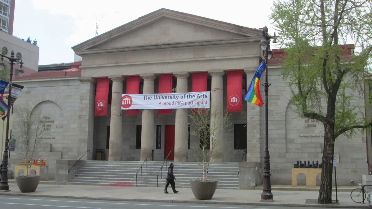 A building of the University of the Arts.