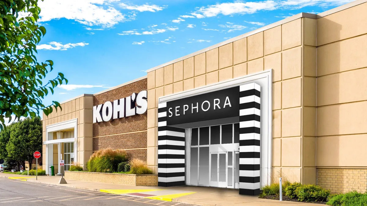 A planned Sephora at Kohl's experience