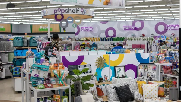 Popshelf shop-in-shop at DG Market