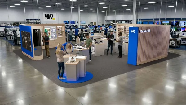 Meta Labs pop up in Best Buy