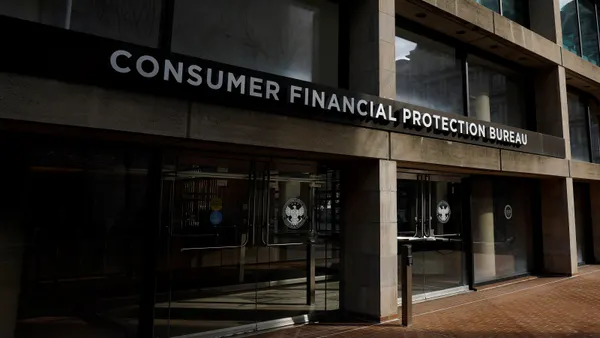 CFPB open banking banks Russell Vought fintechs
