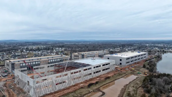 Construction of an Amazon data center