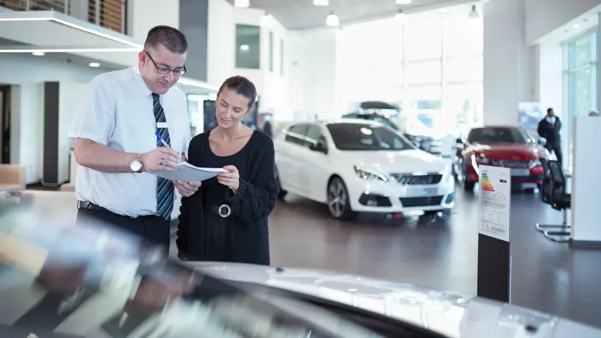 A Group 1 car dealership.