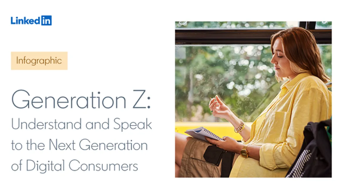LinkedIn Gen Z infographic