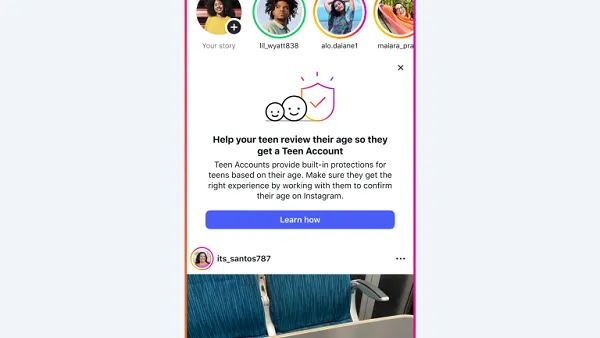 Meta teen safety update