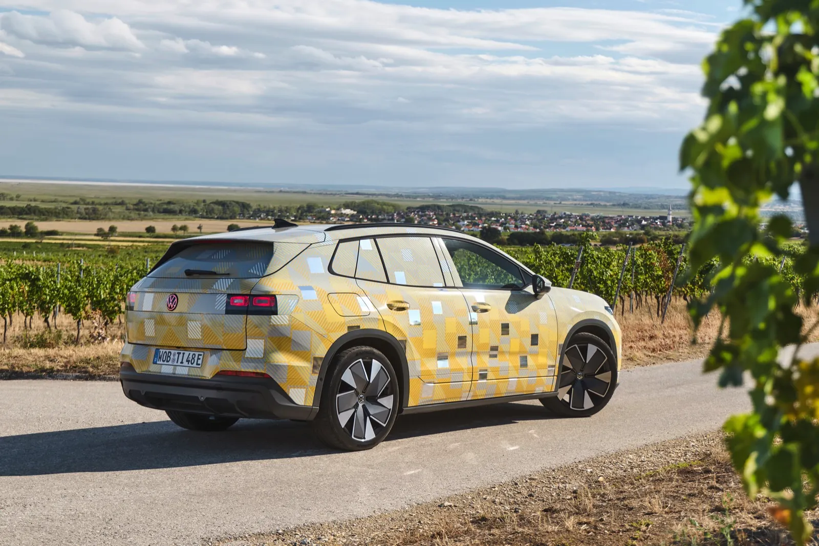 Volkswagen ID. Tiguan previewed, in camouflaged prototype form