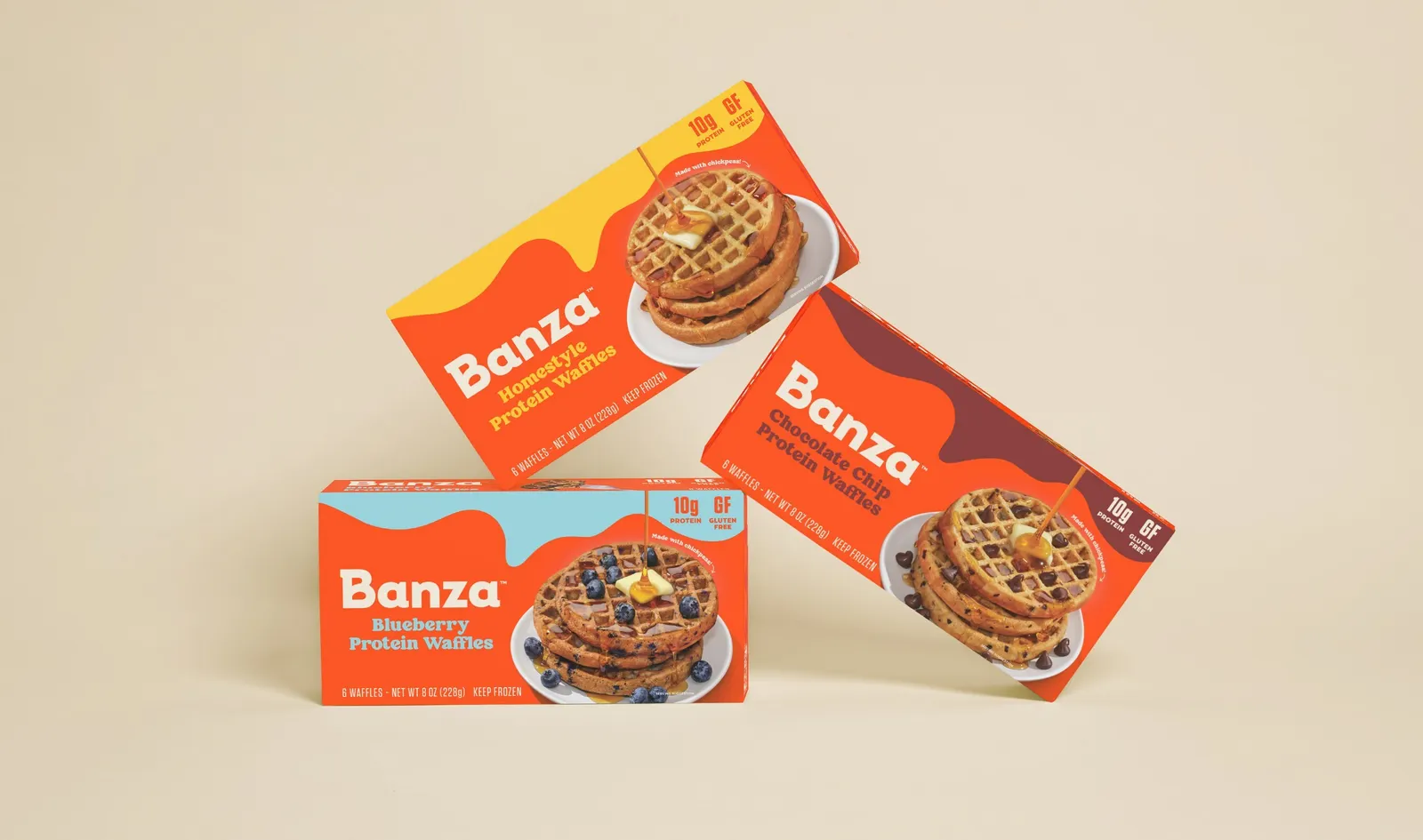 Banza chickpea waffles