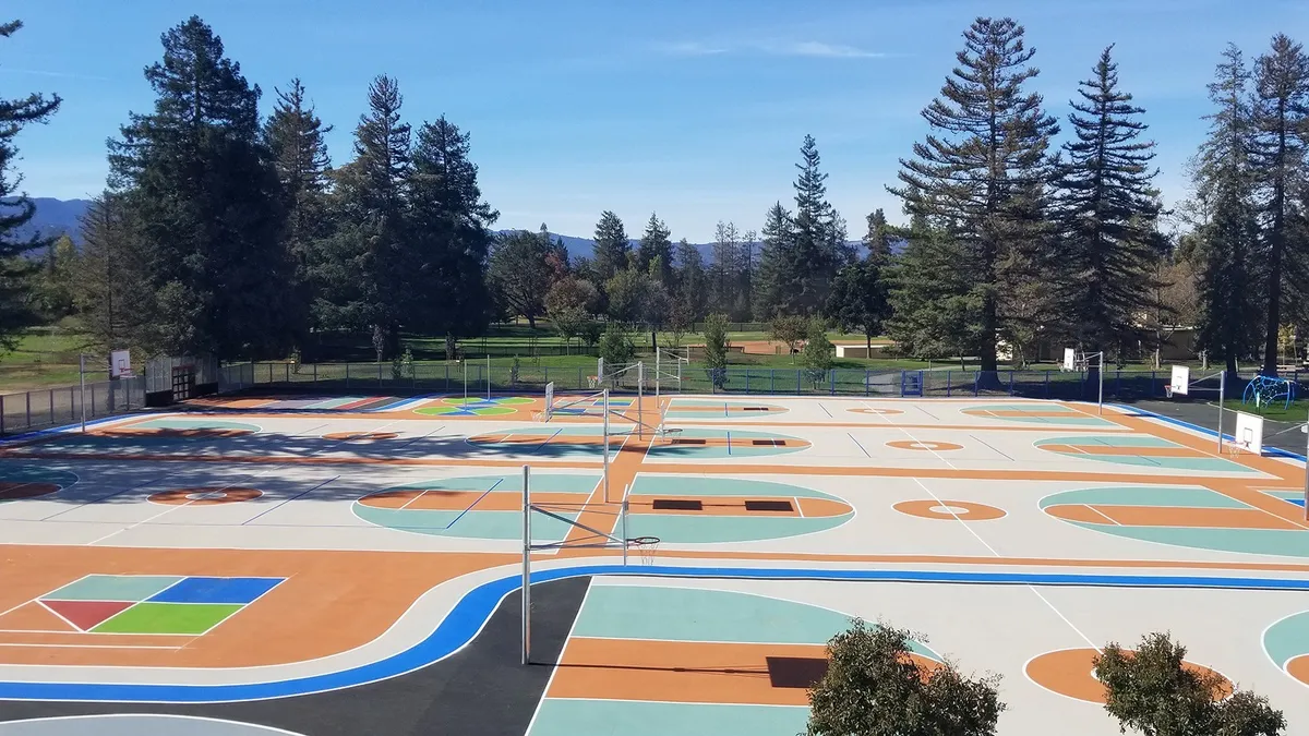 GAF cool pavements on display at Campbell School of Innovation in California