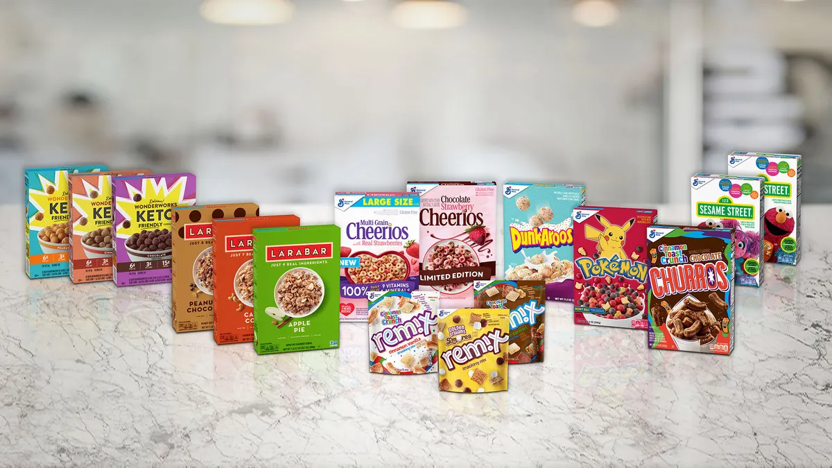 General Mills is launching 16 new cereal varieties in winter 2020.