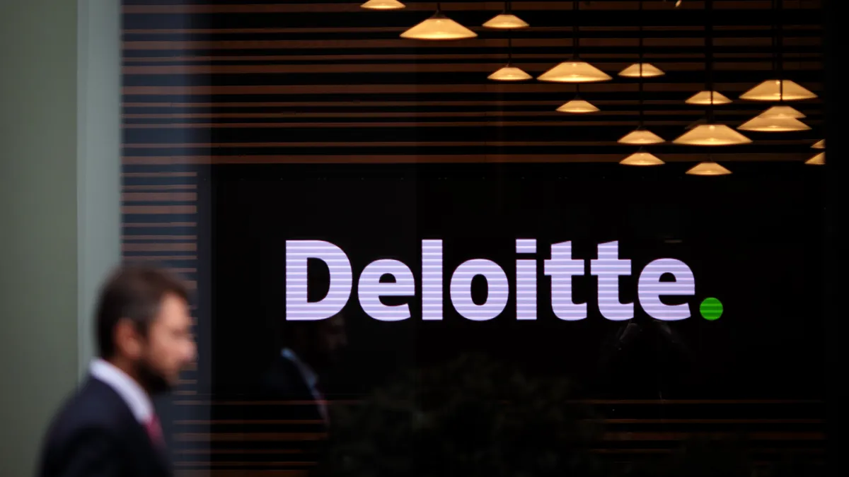 The Deloitte offices stand in 2 New Square on October 2, 2018 in London, England.