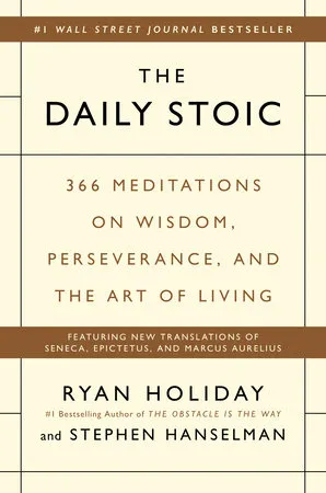 the daily stoic book cover