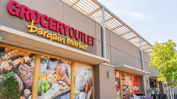 Exterior of a store.