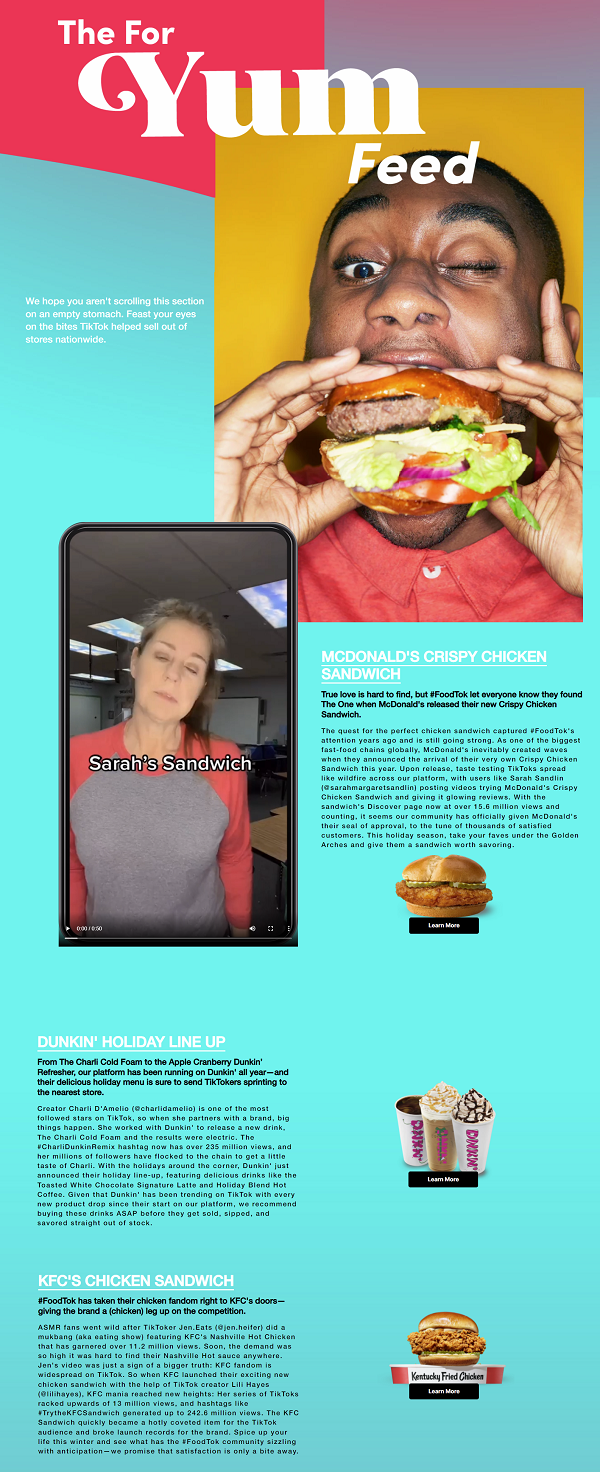 TikTok food trends