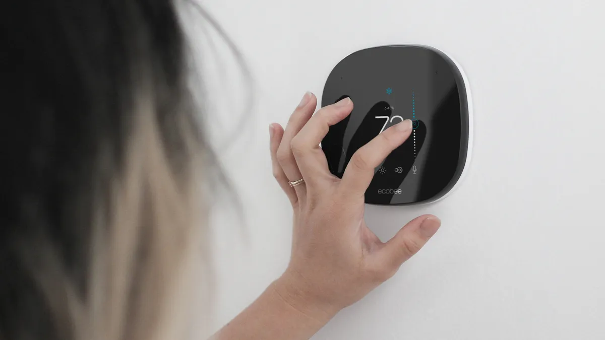 Women using ecobee product