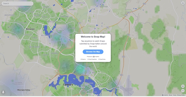 Snapchat Makes Snap Map Available on the Web, with Options to Embed Stories Content | Social Media Today