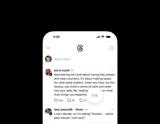 Threads Rolls Out Auto-Added Threads Counts on Posts