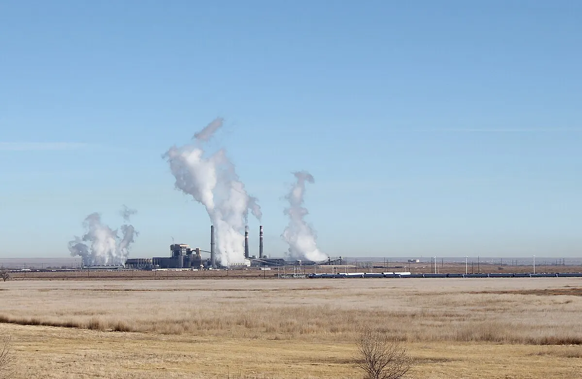 Xcel Energy's coal-fired Comanche power plant.