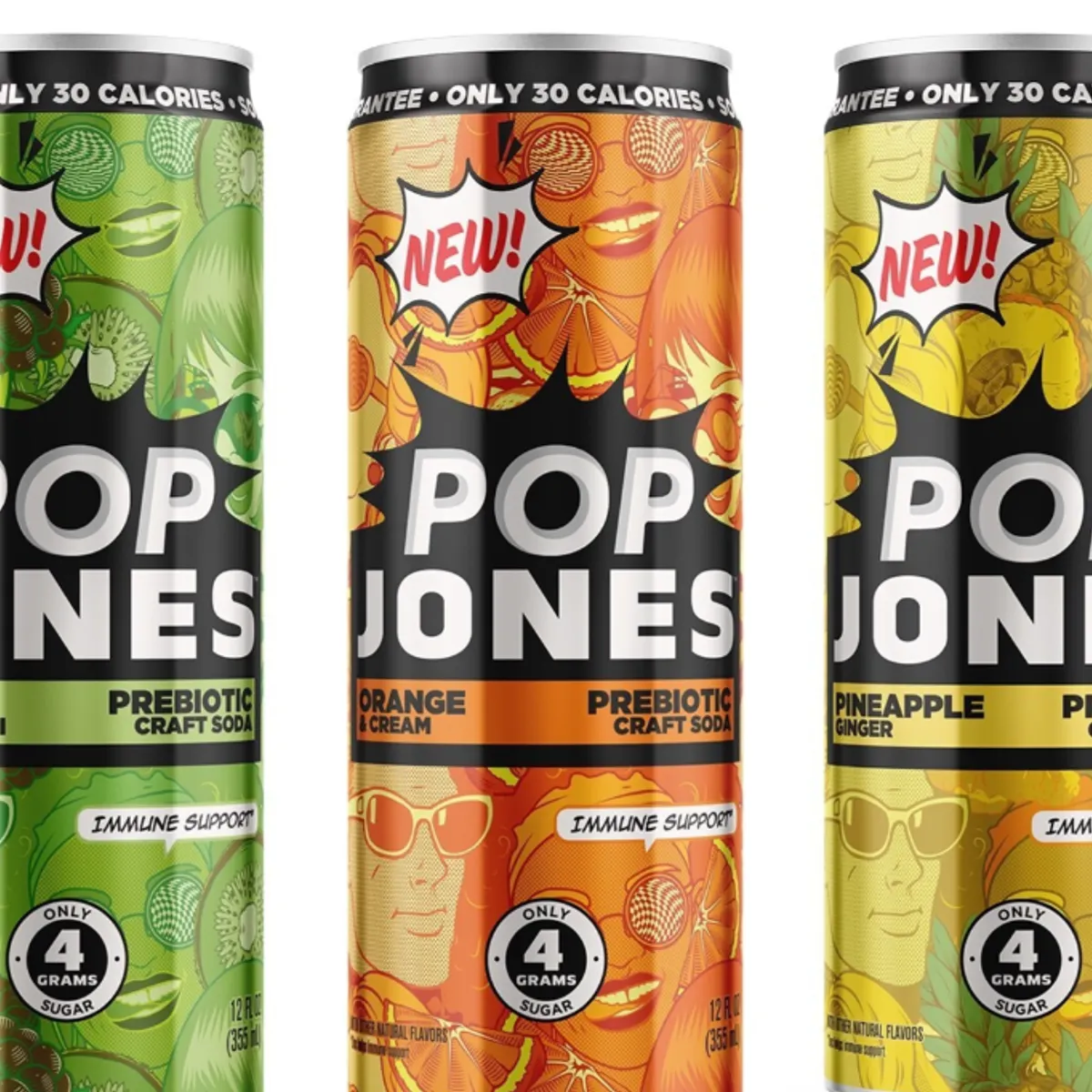 Jones Soda takes on Poppi with new prebiotic drinks | Food Dive