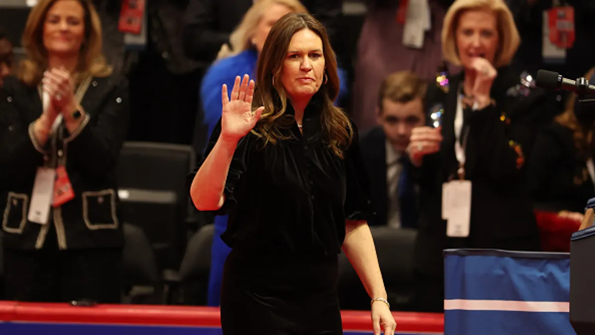 Gov. Sarah Huckabee Sanders